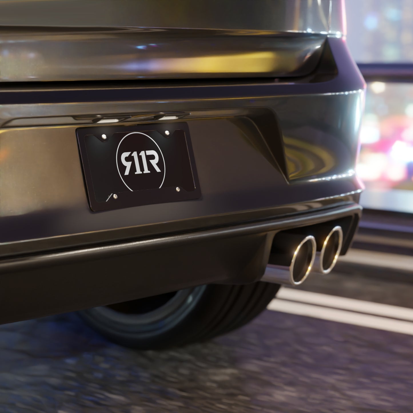 11RR License Plate